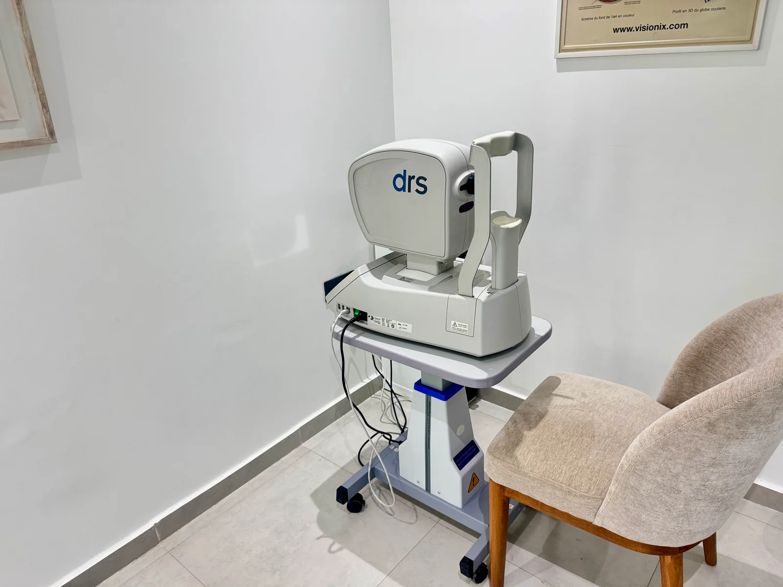 Rétinographe DRS pour l’imagerie du fond d’œil au cabinet